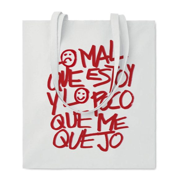 Totebag Lo mal que estoy y lo poco que me quejo - 20 aniversario